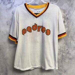 Vintage San Diego Padres Tony Gwynn T Shirt Mens XL 22x26 White MLB 90s